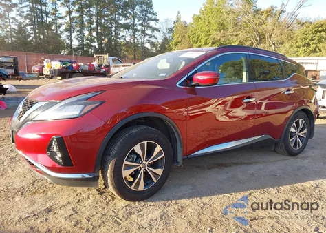 2021 Nissan Murano Sv from USA, damaged, VIN 5N1AZ2BJ2MC139316